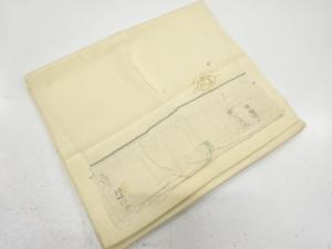 アンティーク　白生地　羽尺反物